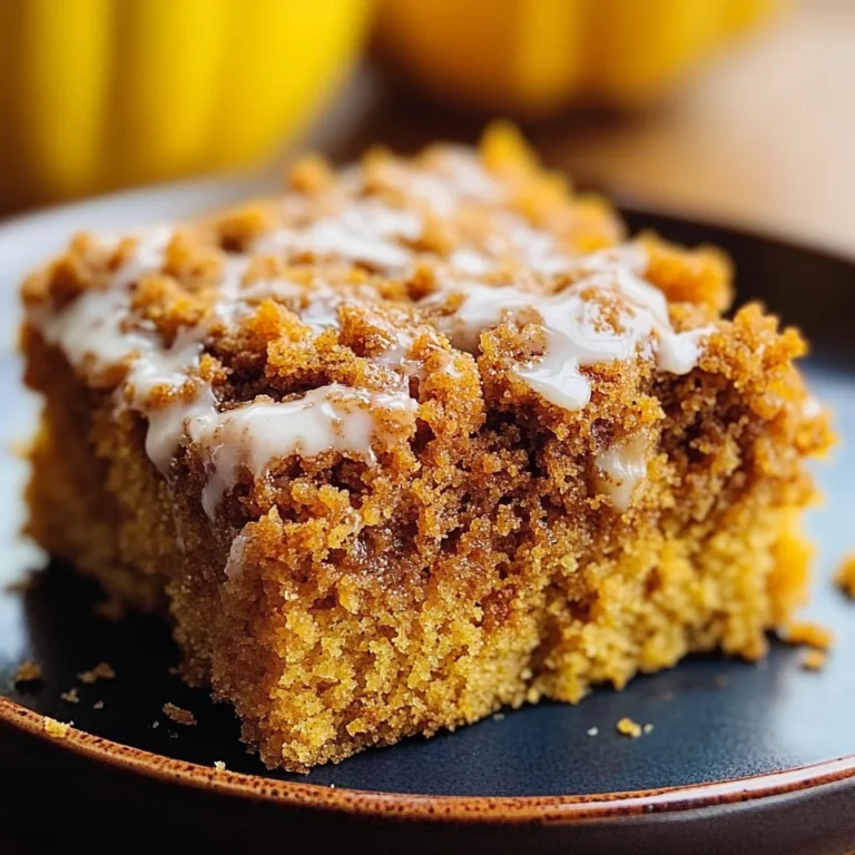 Pumpkin Coffee Cake