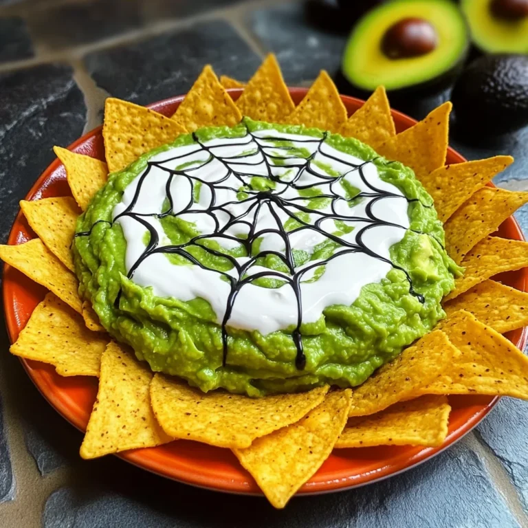 Spiderweb Guacamole
