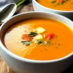 Tomato carrot apple soup | carrot tomato soup recipe