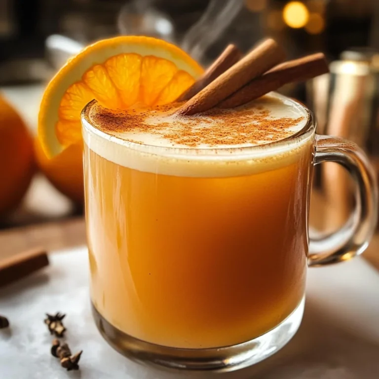 Warm Cinnamon Orange Delight Mocktail Recipe
